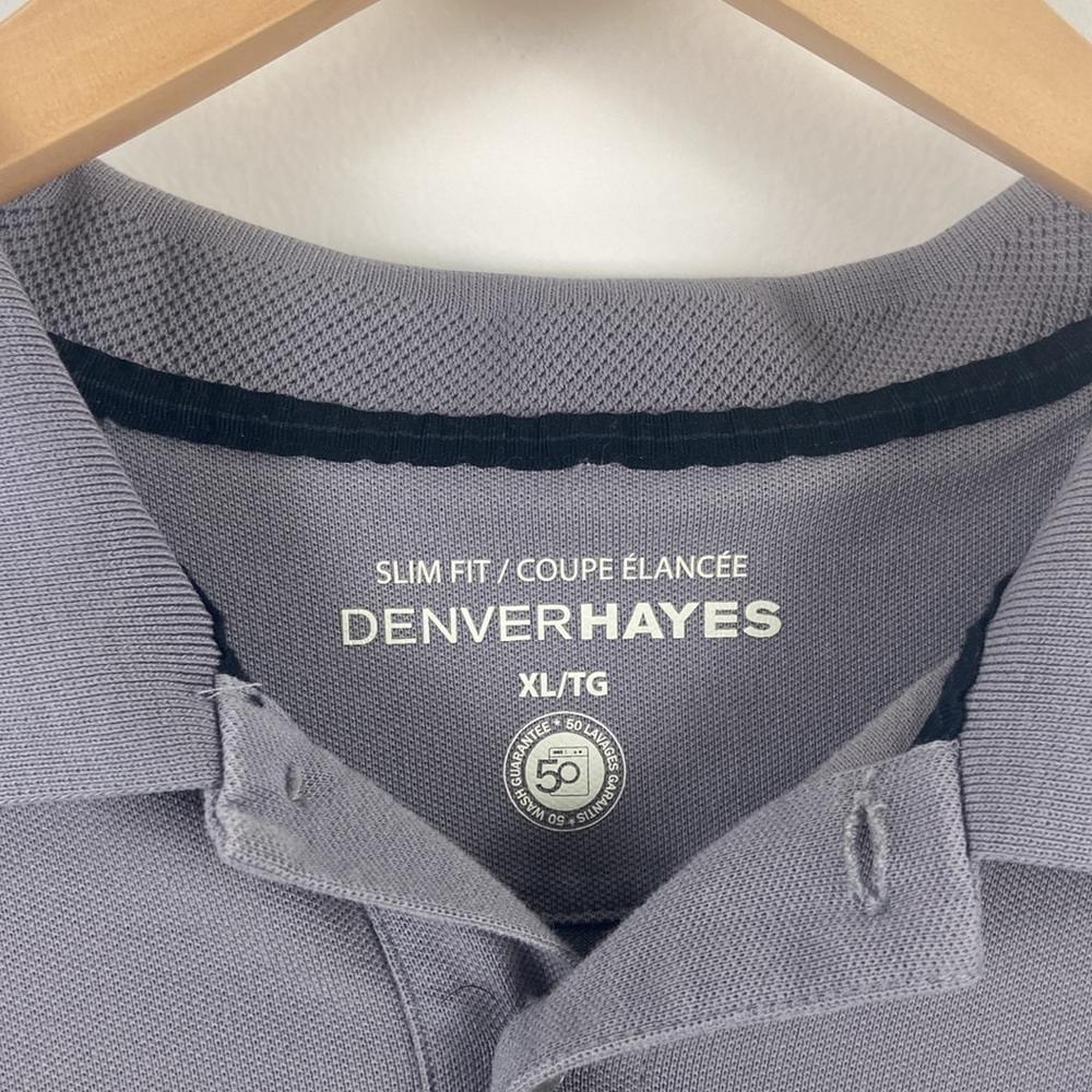 ✨3/$25✨ Denver Hayes Slim Fit Polo - XL - Picture 8 of 8